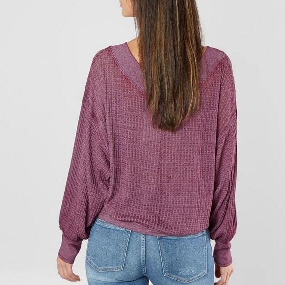 NWT Free People South Side Thermal Top - Picture 2 of 8